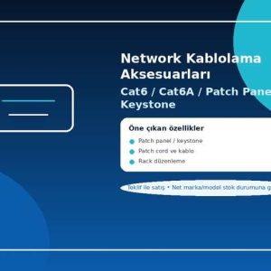 Network Kablolama Aksesuarları