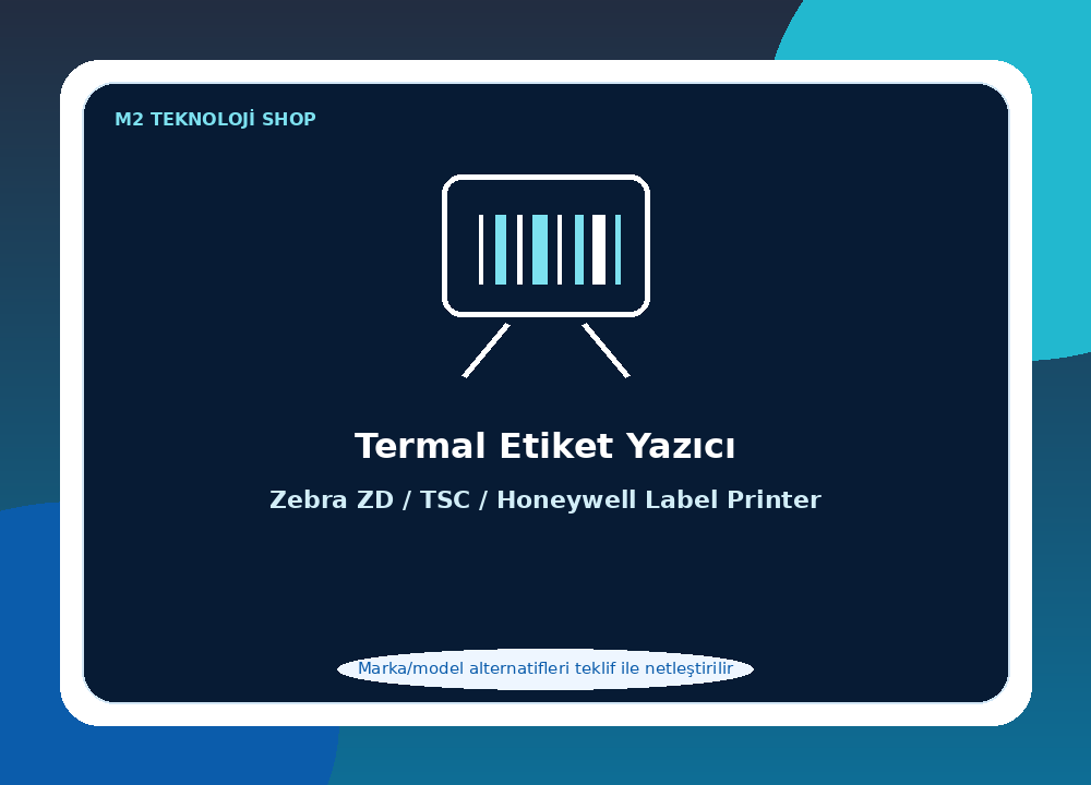 Termal etiket yazıcı