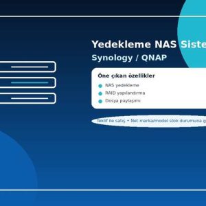 Yedekleme NAS Sistemi