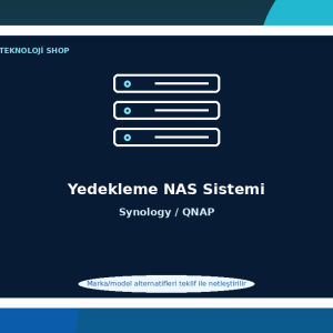 Yedekleme NAS Sistemi